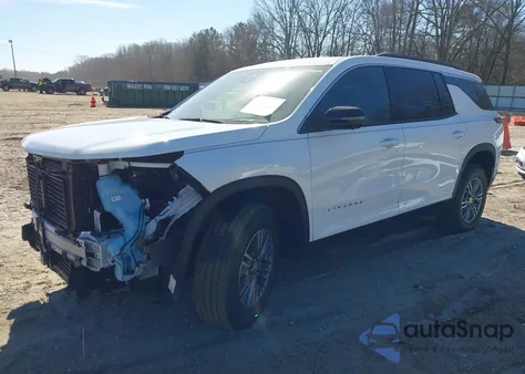 2025 Chevrolet Traverse Fwd Lt из США, поврежденный, VIN 1GNERGRS2SJ215375